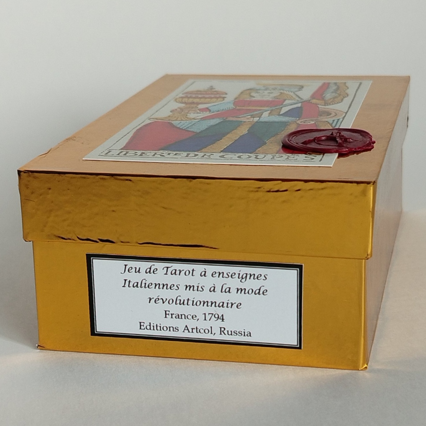 Jeu de Tarot à enseignes Italiennes mis à la mode révolutionnaire