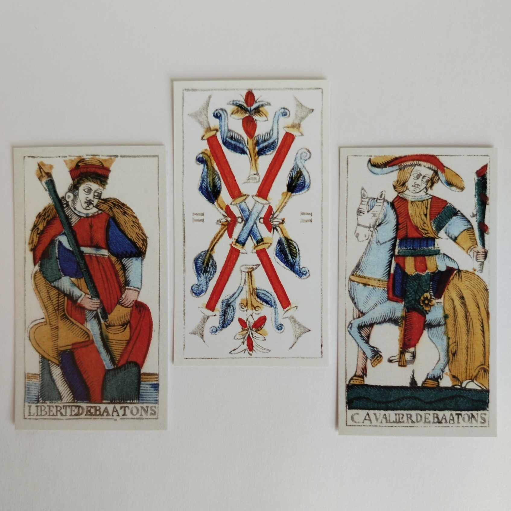 Jeu de Tarot à enseignes Italiennes mis à la mode révolutionnaire