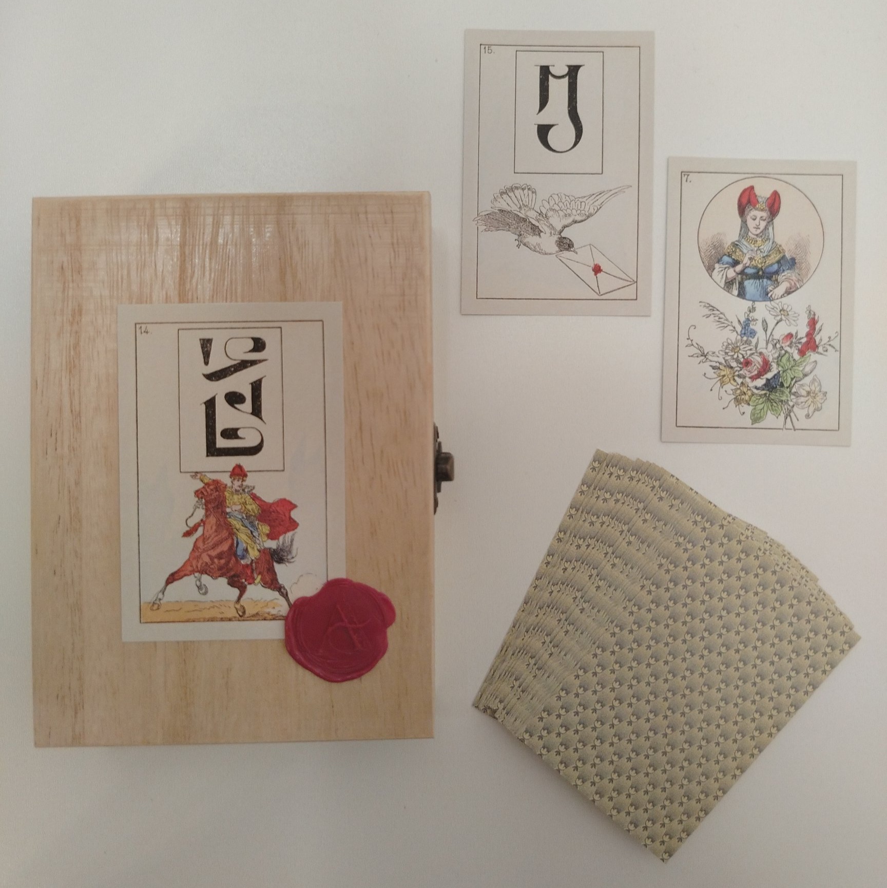 Die achten Wahrsagekarten des Kartenschlägerin Melle Lenormand