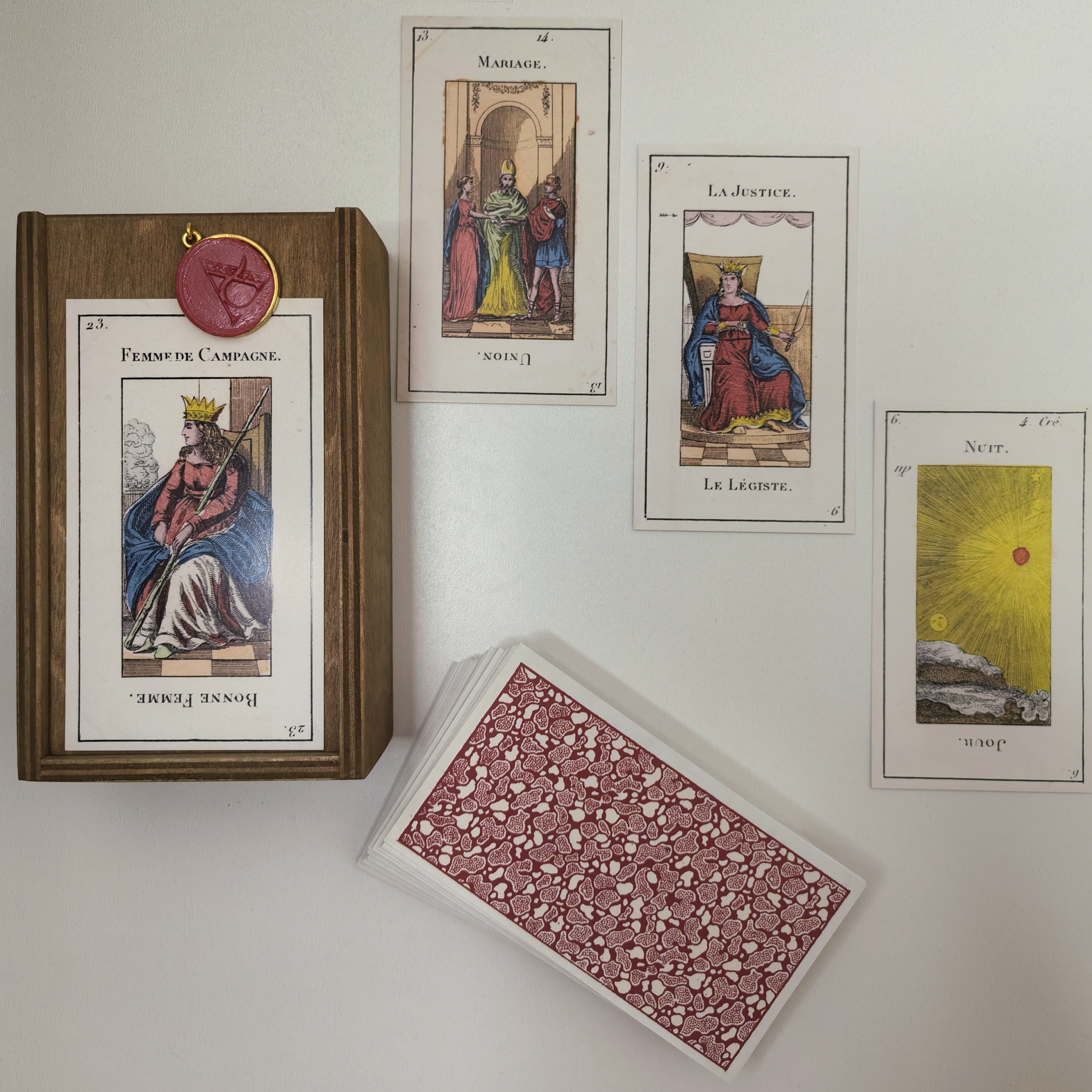 Grand Etteilla Tarot, 1890